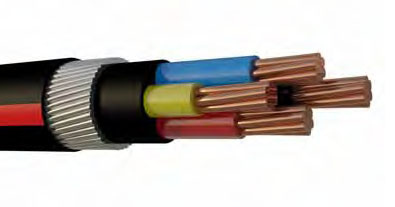 COPPER FLAME RETARDENT (FR) ARMOURED CABLE 600_1000V COPPER FLAME RETARDENT (FR) ARMOURED CABLE 600_1000V